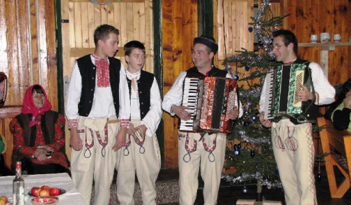 Folkloristi na Oravskej horárni 