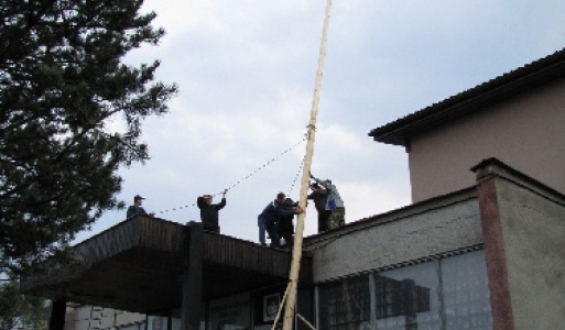 Stavanie mája 2009 