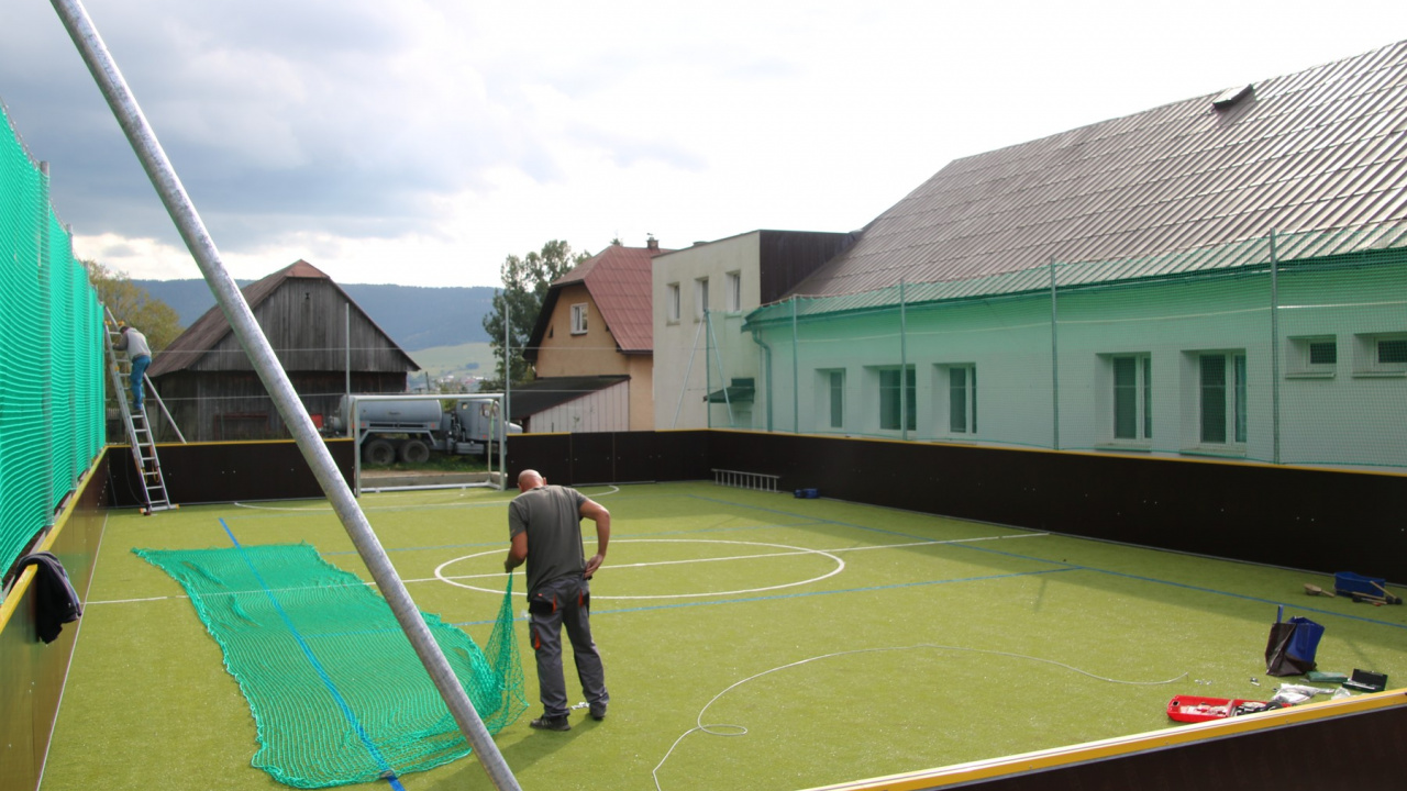 Fotografia fotogalérie Multifunkčné ihrisko vo Vaňovke