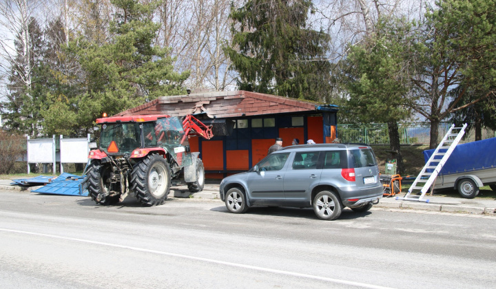 5. fotografia fotogalérie Rekonštrukcia autobusových zastávok v obci.