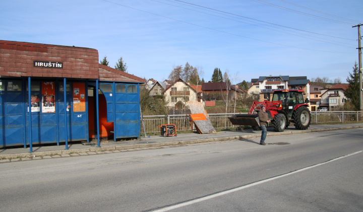 6. fotografia fotogalérie Rekonštrukcia autobusových zastávok v obci.