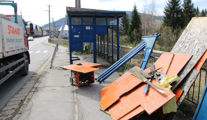 10. fotografia fotogalérie Rekonštrukcia autobusových zastávok v obci.