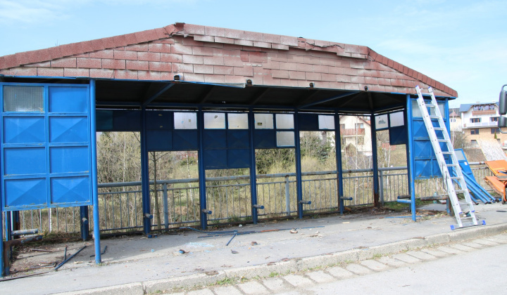 11. fotografia fotogalérie Rekonštrukcia autobusových zastávok v obci.