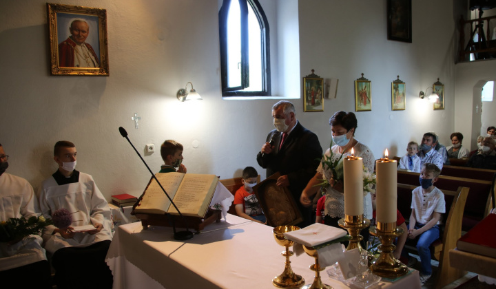 2. fotografia fotogalérie Rozlúčka s pánom kaplánom a privítanie nového pána kaplána