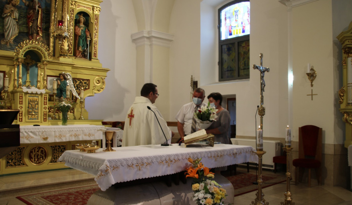 7. fotografia fotogalérie Rozlúčka s pánom kaplánom a privítanie nového pána kaplána