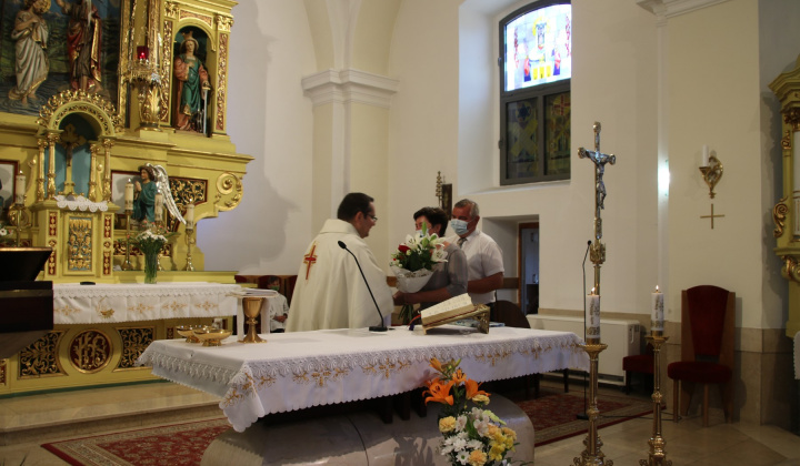 8. fotografia fotogalérie Rozlúčka s pánom kaplánom a privítanie nového pána kaplána