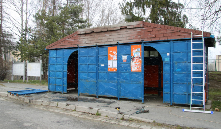 11. fotografia fotogalérie Rekonštrukcia autobusových zastávok v obci.