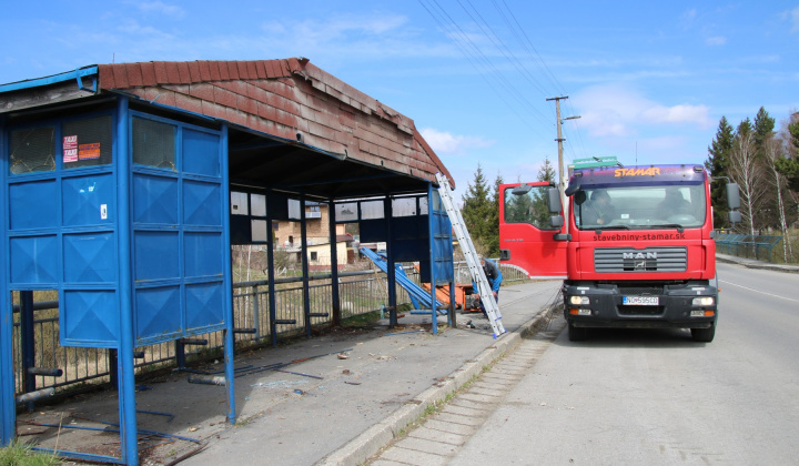 22. fotografia fotogalérie Rekonštrukcia autobusových zastávok v obci.