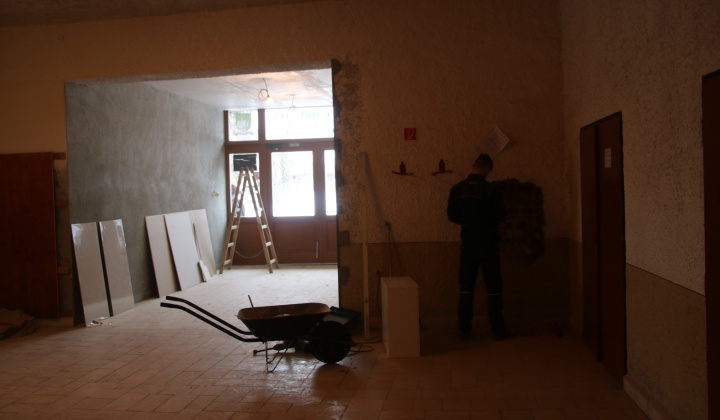 2. fotografia fotogalérie Rekonštrukcia chodby MKS