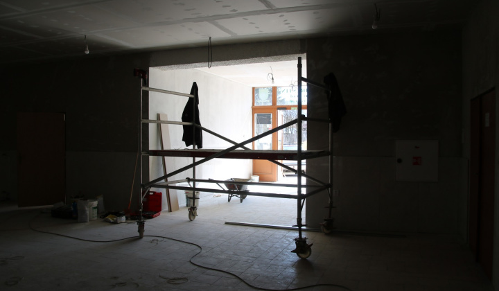 12. fotografia fotogalérie Rekonštrukcia chodby MKS