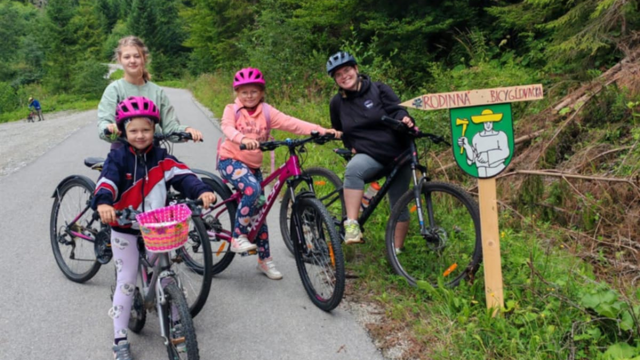 Fotografia fotogalérie Cyklotúra piatimi hoľami a Rodinná bicygľovačka