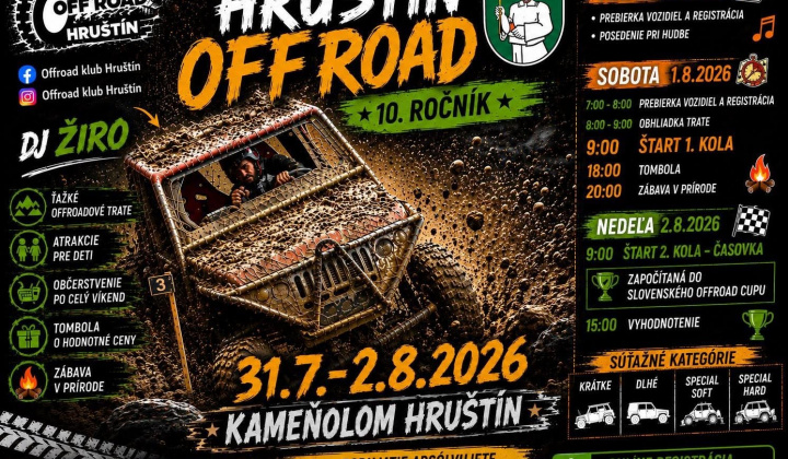 Fotka - 10. ROČNÍK OFFROAD HRUŠTÍN