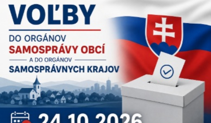 Fotka - VOĽBY DO ORGÁNOV SAMOSPRÁVY OBCÍ V ROKU 2026