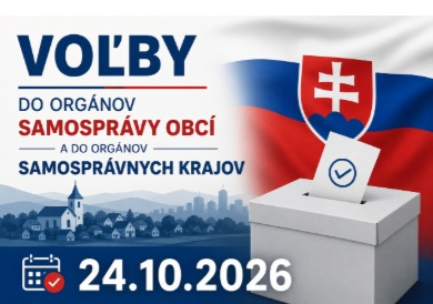 Fotka - VOĽBY DO ORGÁNOV SAMOSPRÁVY OBCÍ V ROKU 2026