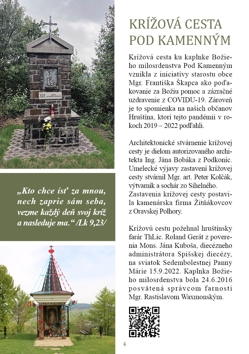 Fotka - Krížová cesta Pod kamenným.