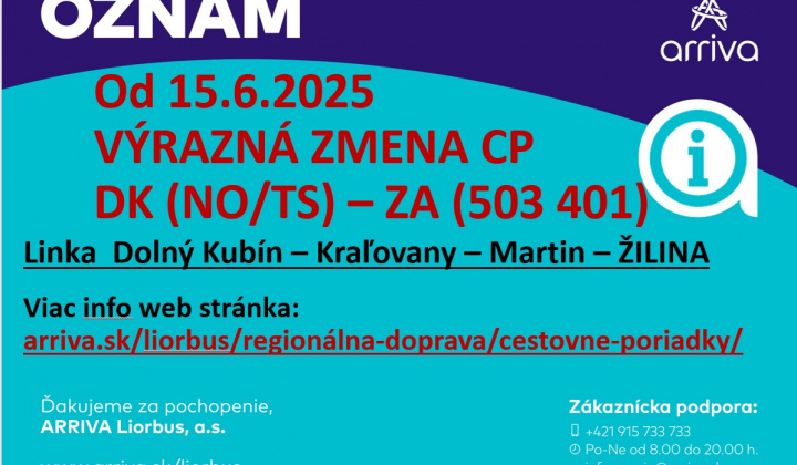 Fotka - OZNAM 