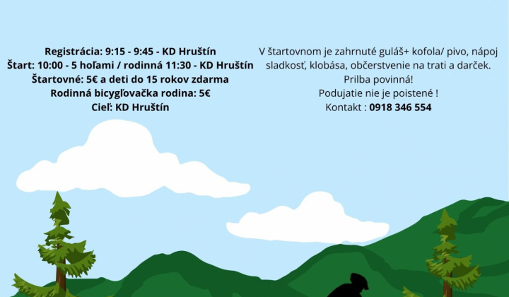 Fotka - Cyklotúra 5 hoľami a Rodinná bicygľovačka